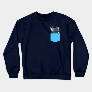 Symmeowtra "PocketKatsu" - Katsuwatch Crewneck Sweatshirt